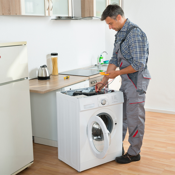 can you walk me through the steps of troubleshooting my washer issue in Daleville